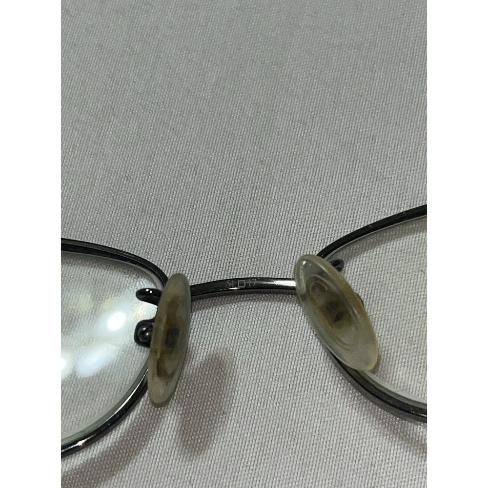 COACH HC5054 9186 Dk Silver Black White Sig 51-17-135 mm Women's Eyeglasses - Picture 7 of 7